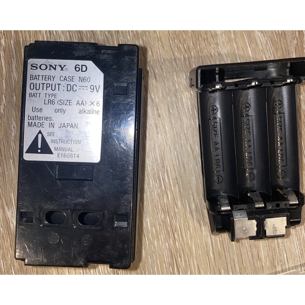 SONY N60 Battery Case for AA Batteries - 6C - For Use‎ With Handycam Camcorders